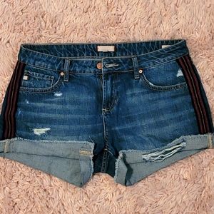 Cute denim with side detail!